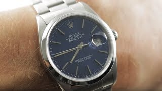 Rolex Datejust 16200 Luxury Watch Review [upl. by Moody]