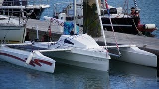 Sailing amp trailing trimarans [upl. by Gurevich]