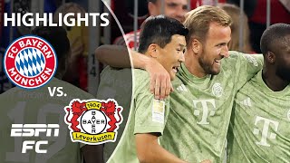 Bayern Munich vs Bayer Leverkusen  Bundesliga Highlights  ESPN FC [upl. by Eyllek563]