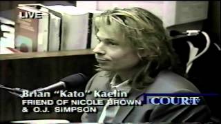 Kato Kaelins OJ trial testimony [upl. by Leacock920]