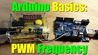 Arduino Basics Change your PWM Frequency [upl. by Hsizan904]