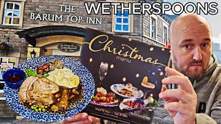 Reviewing WETHERSPOONS Christmas Dinner [upl. by Asirap]