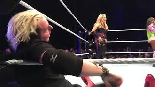 WWE James Ellsworth vs Smackdown Women Live Event [upl. by Ahsenrad479]