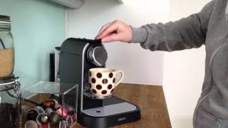 Make an Americano coffee with Nespresso machine [upl. by Beaver]