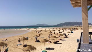 Beach Trip Spain  Tarifa Beach  Spains Best Beach [upl. by Nowd]