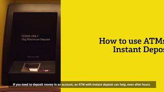 Ways to deposit money at our ATMs [upl. by Gaskin289]