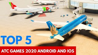 TOP 5 FREE Air Traffic ControlAirport Handling games 2024  ANDROID amp iOS [upl. by Fredericka148]