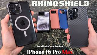 iPhone 16 Pro Max Rhinoshield SolidSuit Case Review [upl. by Antonietta]