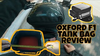 OXFORD F1 TANK BAG REVIEW [upl. by Seira]