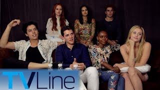 Riverdale Cast Interview  ComicCon 2017  TVLine [upl. by Auos464]