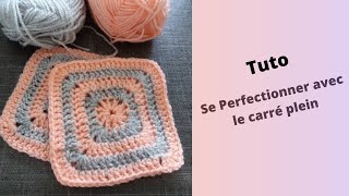 CROCHET  Comment crocheter le carré granny [upl. by Aina]