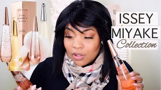 ISSEY MIYAKE Perfume Collection FRAGRANCE Haul Review and Declutter [upl. by Emogene]