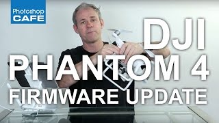 How to update firmware on DJI Phantom 4 drone Tutorial [upl. by Nueoras]