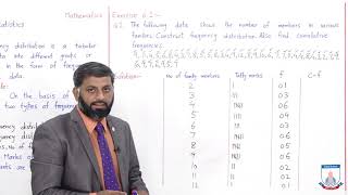 Class 10  Mathematics  Chapter 6  Lecture 1 Basic Statistics  Allied Schools [upl. by Dorthea]