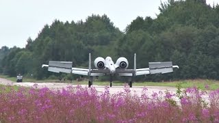 A10 Landing On Highway [upl. by Bryon]