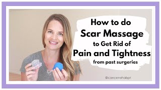 How to Get Rid of Scar Tissue with Scar Massage and Suction Tools [upl. by Appleton334]