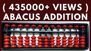 How to add in Abacus  Abacus Addition  Abacus Lesson 2 [upl. by Nebuer]