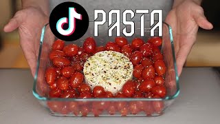 How To Make TIKTOKs Viral Tomato FetaBoursin Pasta [upl. by Oidivo130]