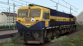 WDG4D with Garib Rath  Train SImulator 2019Railworks [upl. by Mixam]