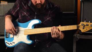 Sandberg VM4 Bass in Marley Blue Finish  CME Gear Demo  Marc Najjar [upl. by Acinnej138]