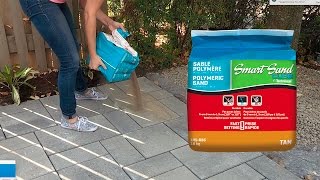 How to install SmartSand Polymeric Sand from Techniseal [upl. by Dlanor]