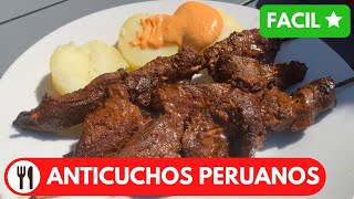 🇵🇪 ANTICUCHOS PERUANOS  PREPARACIÓN  RECETA COMPLETA [upl. by Ramona71]