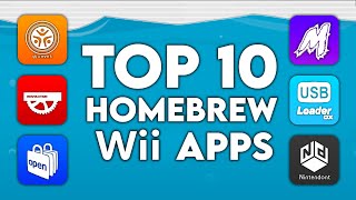 Top 10 Essential Wii Homebrew Apps  Full Guide [upl. by Blackmore]