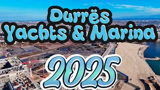 Durrës MarinaPunimet aktuale janar 2025 [upl. by Neyud816]