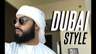 HOW TO TIE ARABIC EMIRATI HEADGEAR  DUBAI and ABU DHABI STYLE [upl. by Kong]