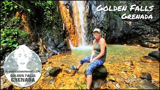 Golden Falls Hike  Grenada [upl. by Jezebel]