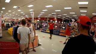 Antimask protesters invade Target yelling ‘take it off’ [upl. by Llemar]