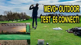 Flightscope Mevo Outdoor Review  FIRST TEST Review using E6 Connect [upl. by Tterrab927]