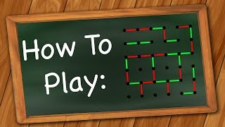 How to play Dots and Boxes [upl. by Ahsatam]