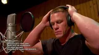 WWE 2K15 The Soundtrack Wiz Khalifa amp John Cena Studio Feature [upl. by Feldman]