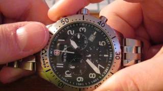 How to Recalibrate the hands on a Chronograph Watch [upl. by Aninad]