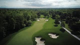 Hole 1 at the Muirfield Village Golf Club [upl. by Raasch278]