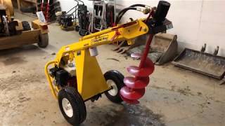 Ground Hog HD99 Towable Auger Overview [upl. by Fowle347]