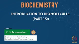 Introduction to Biomolecules Part 12 [upl. by Ericha563]