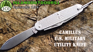 CAMILLUS US MILITARY UTILITY KNIFE 🇺🇸 Episode 134 [upl. by Oirotciv]