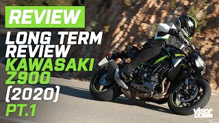 Kawasaki Z900 2020 Long Term Review  Part 1 Visordowncom [upl. by Eniladam]