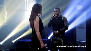 Jason Derulo featuring Jordin Sparks quotVertigoquot Live  Walmart Soundcheck [upl. by Di]