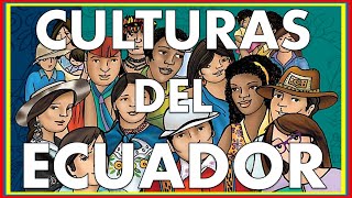 CULTURAS DEL ECUADOR 💃🏄🇪🇨 educación videoviral [upl. by Anam920]