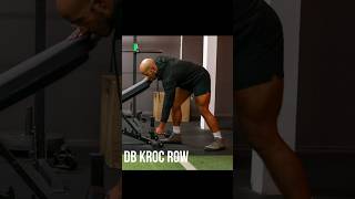 Dumbbell Kroc Row [upl. by Aisyram172]