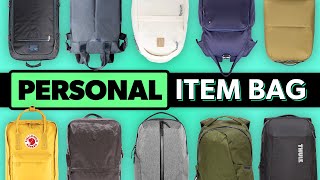 10 Personal Item Bags  Under Seat Backpacks for Ryanair Spirit and More [upl. by Ailisec810]