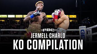 Jermell Charlo KNOCKOUT Compilation From World Champion to Undisputed [upl. by Pegma]