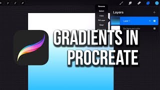 3 Ways to Make Gradients in Procreate [upl. by Tuck158]