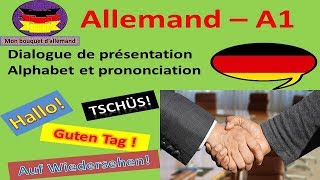 Allemand facile Guten Tag  Dialogue Niveau A1 [upl. by Joni]