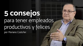 Estratek  5 consejos para tener empleados felices y productivos [upl. by Hashimoto276]