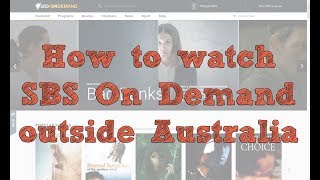 How to watch SBS On Demand outside Australia [upl. by Namus]