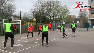 Primary School PE How to Play Handball [upl. by Notxam661]